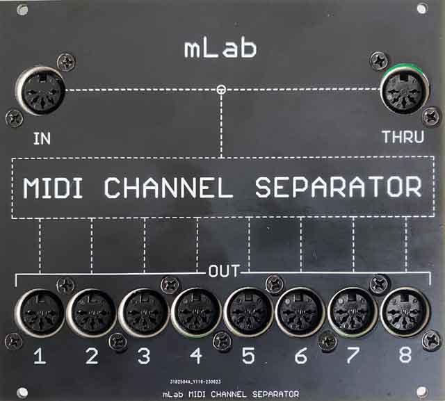 mLab MIDI CHANNEL SEPARATOR